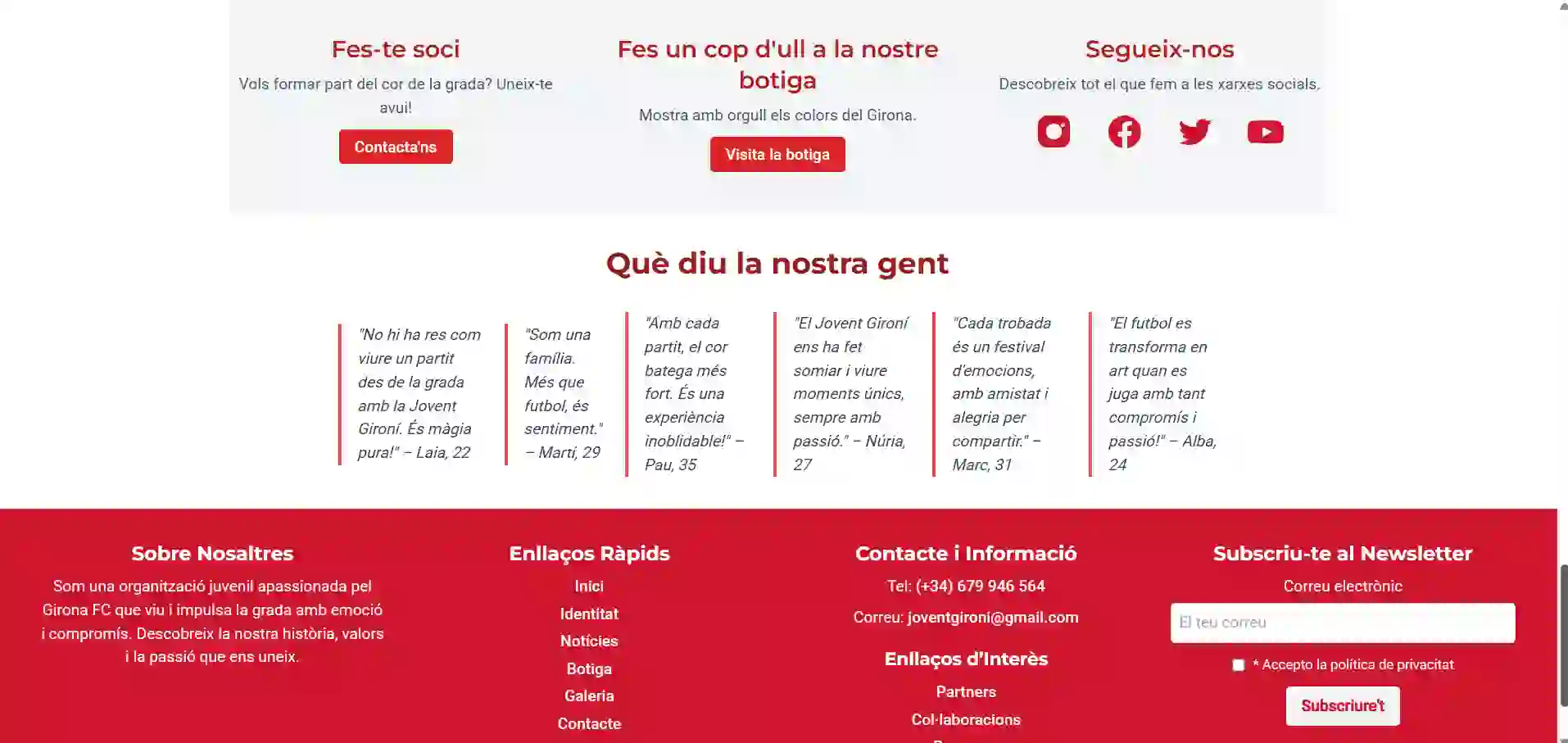 Jovent Gironí – Galería