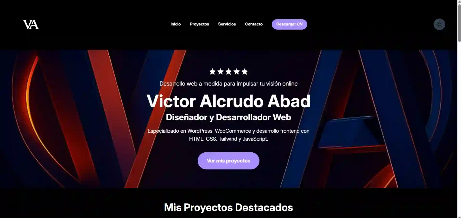 Portfolio Personal – Proyectos