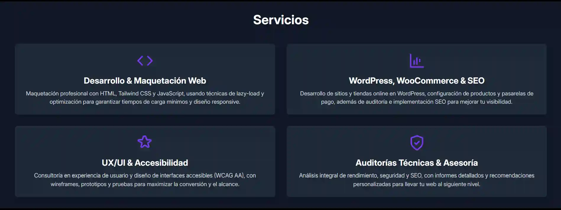 Portfolio Personal – Contacto